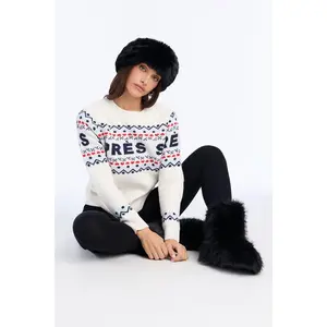 Ski Après Fair Isle Sweater - Ivory/combo