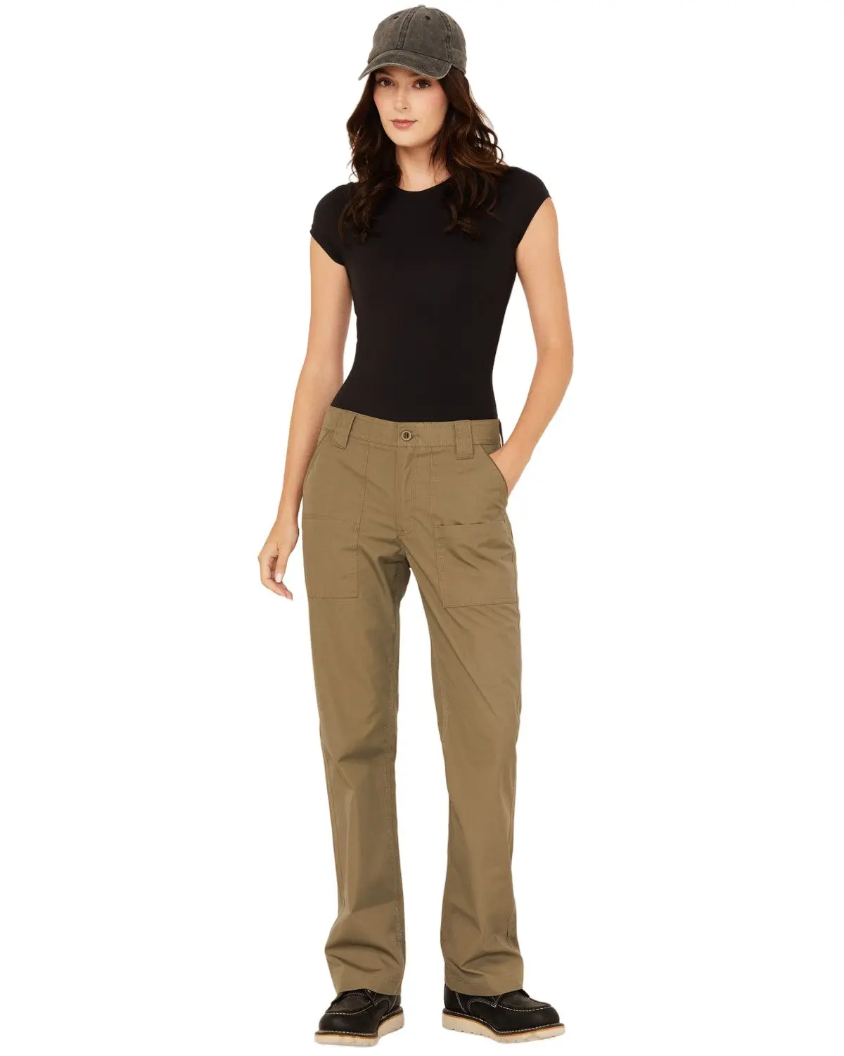 Lucky Brand Workwear Women's Women'S Canvas Fatigue Work Pants - Lww243401-Olv