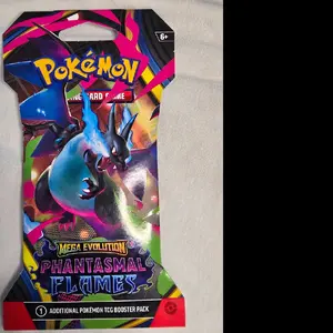 Pokémon Phantasmal Flames Mega Evolution TCG Booster
