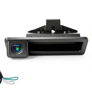 Vehicle Backup Camera CCD Compatible for BMW E82 E88 E84 E90 E91 E92 E93 3 5 Series X1 5 6 320i 335i Car Rear View AHD 1080P Camera Reverse Parking Fisheye Lens Waterproof Cam Car Trunk Handle Camera