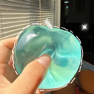 1/3pcs Apple Shaping Squeeze Toy, Moldable Slow Rebound Handmade Squeezing Ball, Anxiety Relief Toy, Moldable Slush Squeeze Ball Toy Fidget Toy, Hand Stress Relief,Squeeze Toy, Stress Relief Toys, Anxiety and Relaxation