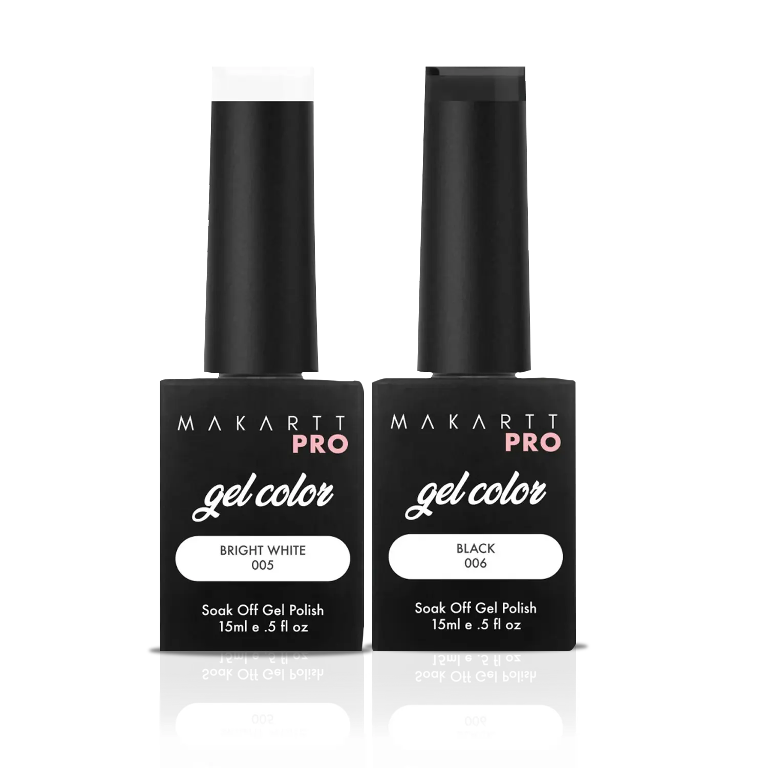 Black & White Gel Polish Set