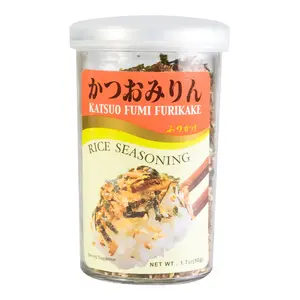 AJISHIMA Katsuobushi Nori Rice Seasoning - Japanese Furikake 50g | Flavorful & Savory Topping for Rice