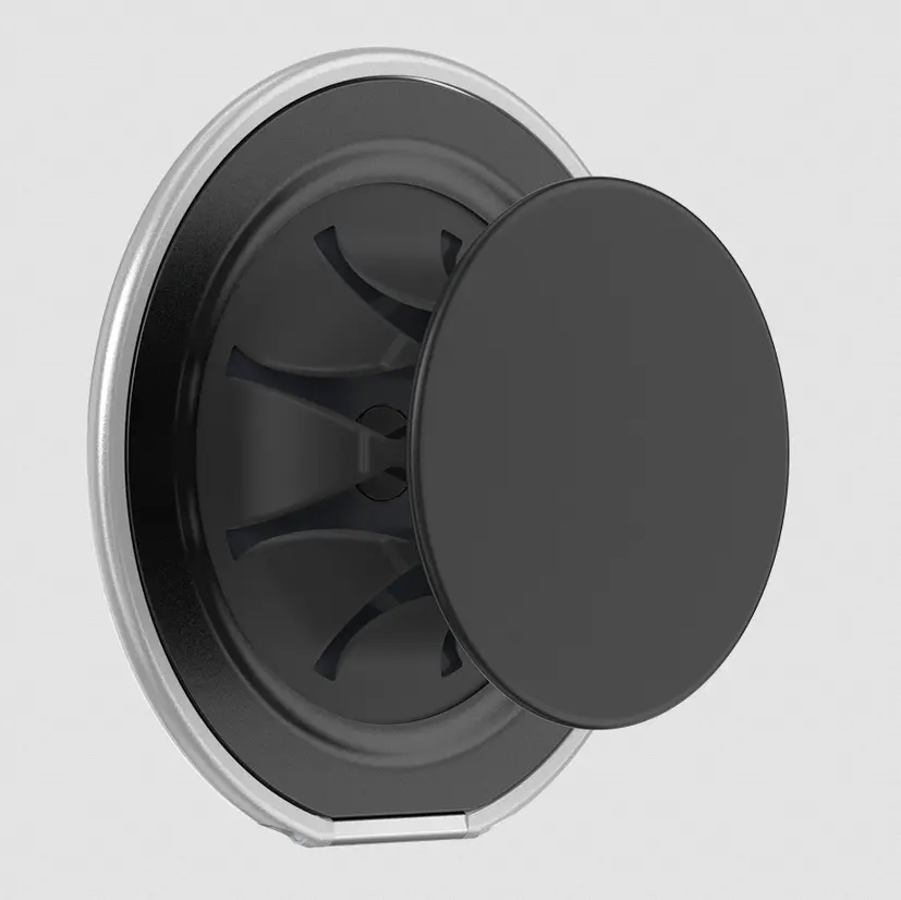 popsockets Black  MagSafe Low-Pro Grip & Stand