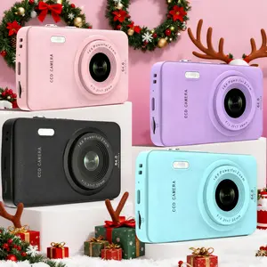 W&O Digital Camera,Portable CCD Cameras Gifts,HD Digital Video Cameras Toddler,Portable Toy 3-10 Ages Girls Boys,32GB TF Card Rechargeable Wireless
