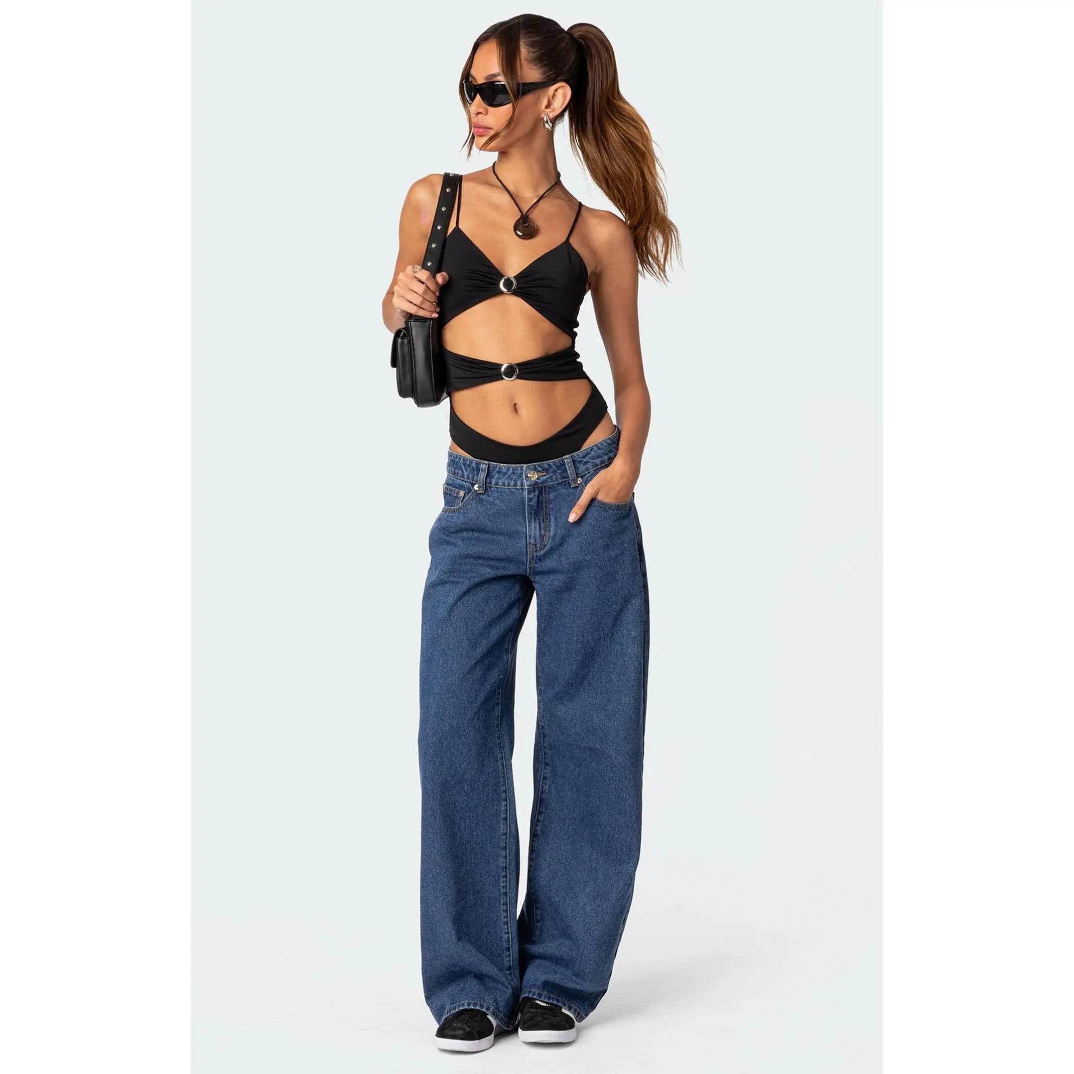 Edikted Women's Amethyst Cut Out Bodysuit