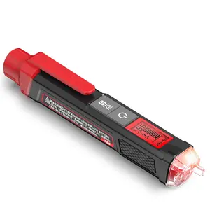Voltage Tester/Non-Contact Voltage Tester with Signal Percentage, Dual Range AC 12V/70V-1000V, Live/Null Wire Tester, Electrical Tester with LCD Display, Buzzer Alarm, Wire Breakpoint Finder