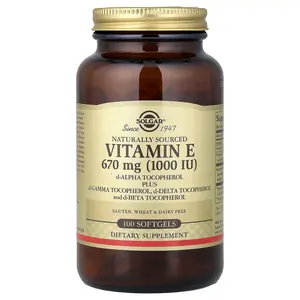 Solgar Vitamin E, 100 Softgels