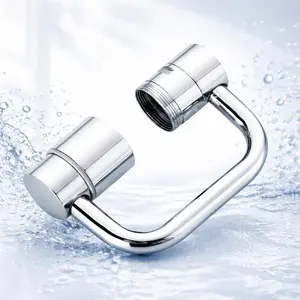 1440 ° Rotatable Faucet Aerator with Dual Spray - Universal Tap Extension for Easy Cleaning, Child-Friendly Design for Safe Use