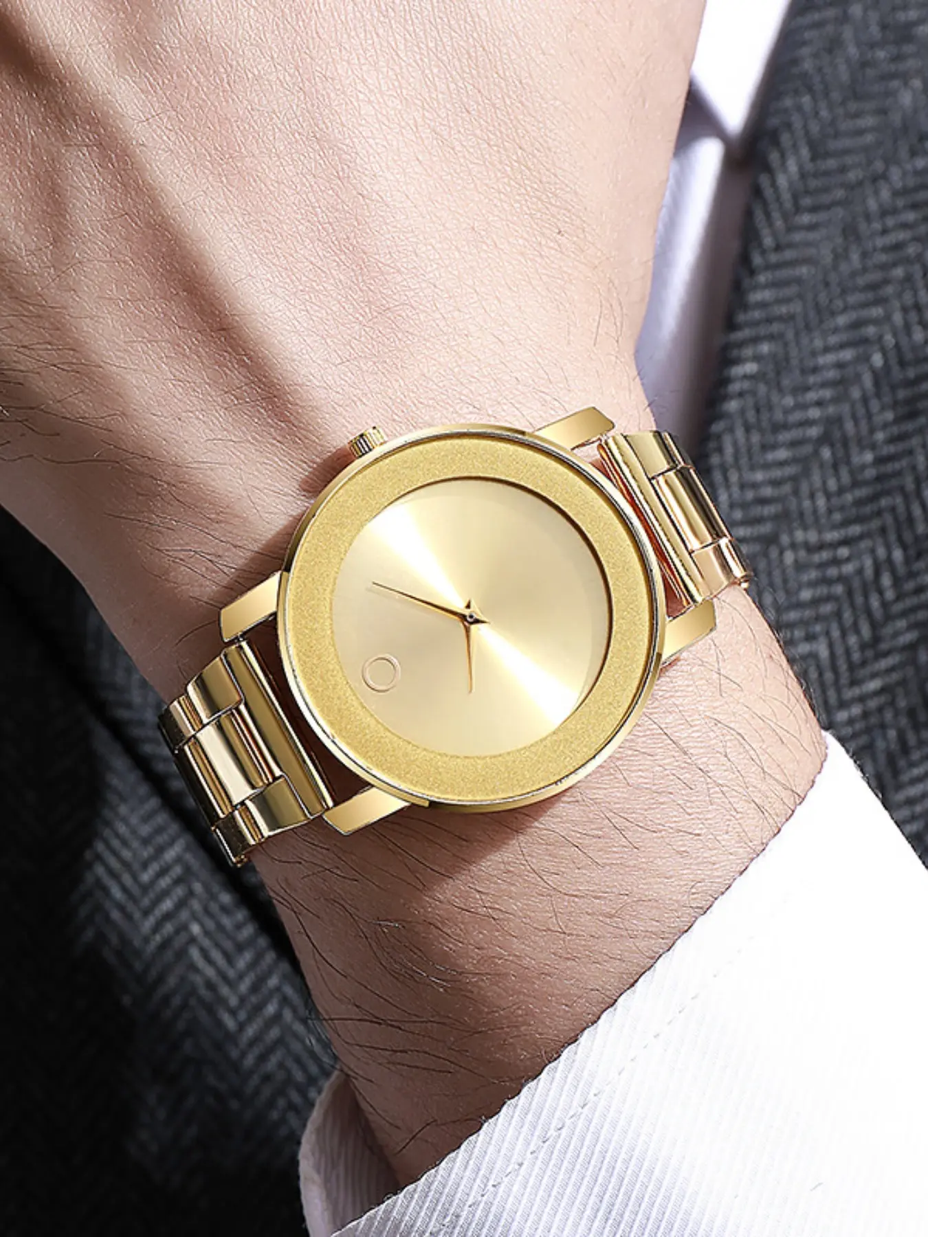 New Ultra-Thin Men's Watch, Simple Classic Fashion Trendy Wristwatch, Versatile Business Quartz Watch, Export Bestseller, Quartz Analog Watch, Business Fashion Watches, Quartz Analog Timepiece, Quartz Wristwatches