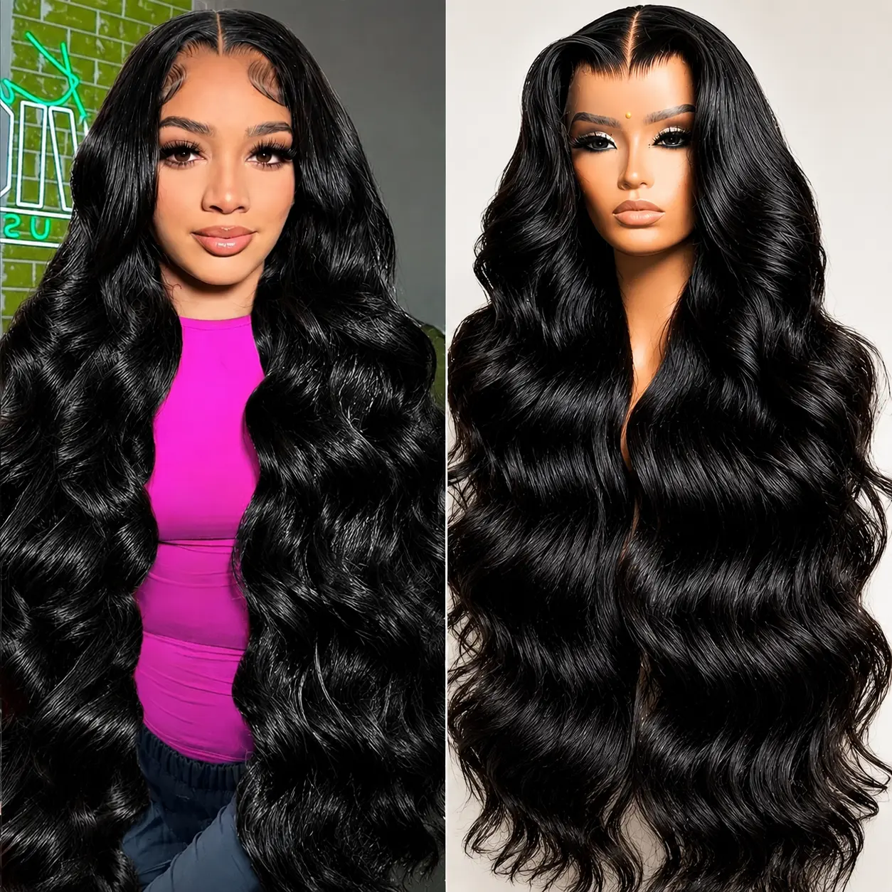 [30" Only $109] Body Wave 13x6 Lace Frontal Wigs Human Hair 180% Density HD Transparent Body Wave Wig 13x4 Lace Front human hair wigs For Women 13x6 Wear and Go Glueless Wigs Human Hair Pre-Plucked 6x4 Pre-Cut lace wig Ready to Wear Glueless Wigs