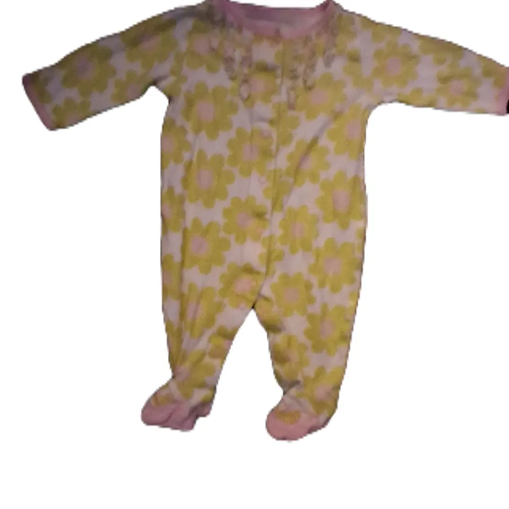 Carter's Baby Girls Newborn Long Sleeve One-Piece Sleep & Play Never Worn