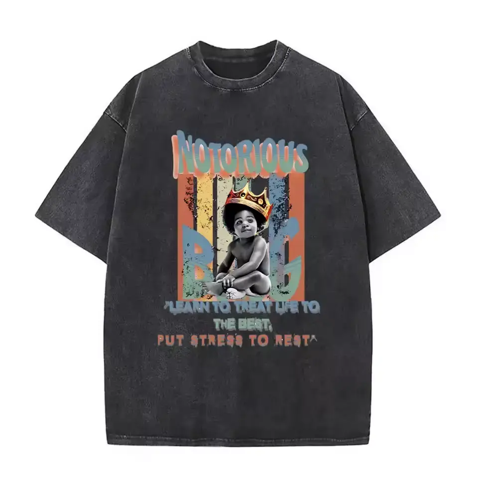Biggie Smalls Shirt, The Notorious B.I.G. Graphic Tee, Hip Hop Rapper T-Shirt, Vintage Streetwear Fan Gift
