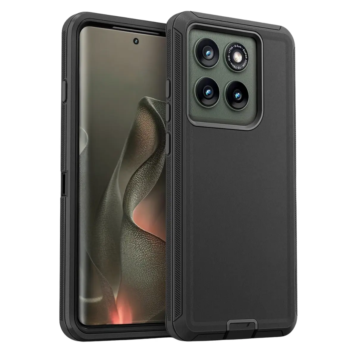 Entronix Case Compatible with Moto Edge 2025 - Triple-Layer Heavy Duty Protection