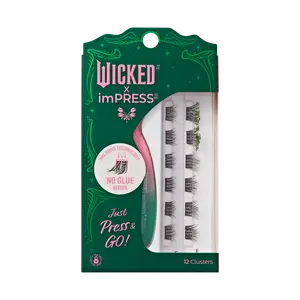 WICKED X imPRESS Falsies Self Adhesive Lash Clusters | Wickedly Beautiful