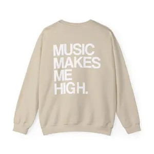 MMMH Sweatshirt: Sand | White Lettering (Unisex)