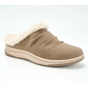 Clarks Cloudsteppers Faux Fur Clogs - Breeze Willow