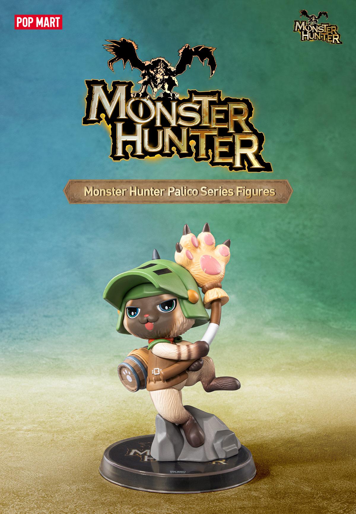 POP MART Monster Hunter Palico Series Figures Blind Box
