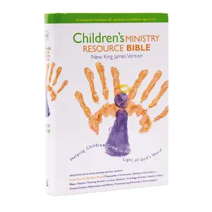 NKJV, Children's Ministry Resource Bible, Hardcover: Helping Children Grow in the Light of God's Word by Thomas Nelson [Hardback Book]