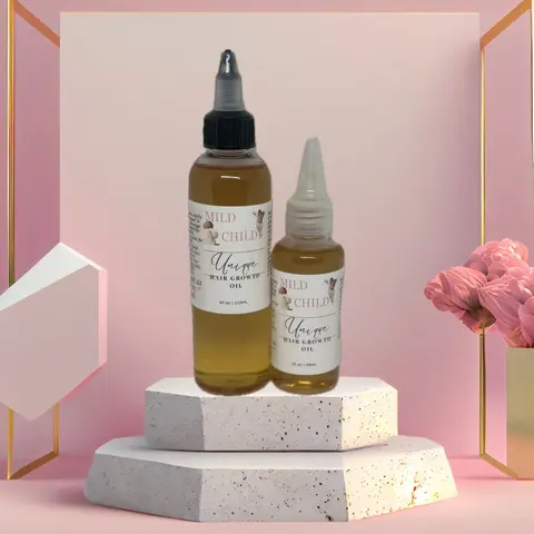 Unique Hair Growth Oil “Mild Child” Gentle "Haircare Avocado Rosemary Comfort healthy hair haircare lightweight strong hair Natural nourish scalp natural hair