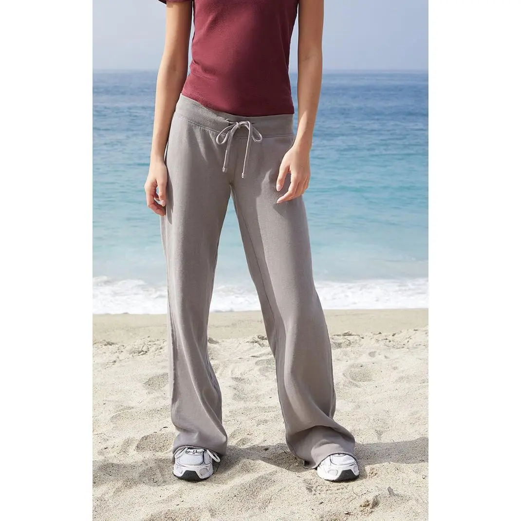 John Galt Women's Light Gray Hilary Soft Yoga Baggy Sweatpants