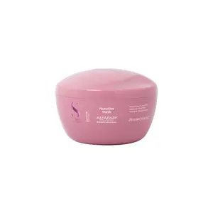 Alfaparf Milano Semi Di Lino Moisture Nutritive Mask for Dry Hair - Vegan Deep Conditioner - Sulfate & Paraben Free - Hydrating Formula - 200ml Moisturizing Hydrate