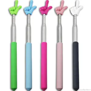 5 PCS Random Color School Teacher Pointer, Retractable Finger Pointer Tool, Retractable Classroom Mini Pointer, Ideal Classroom Teacher Supplies for Interactive Learning, Home OfficeC33FixEasyHardware