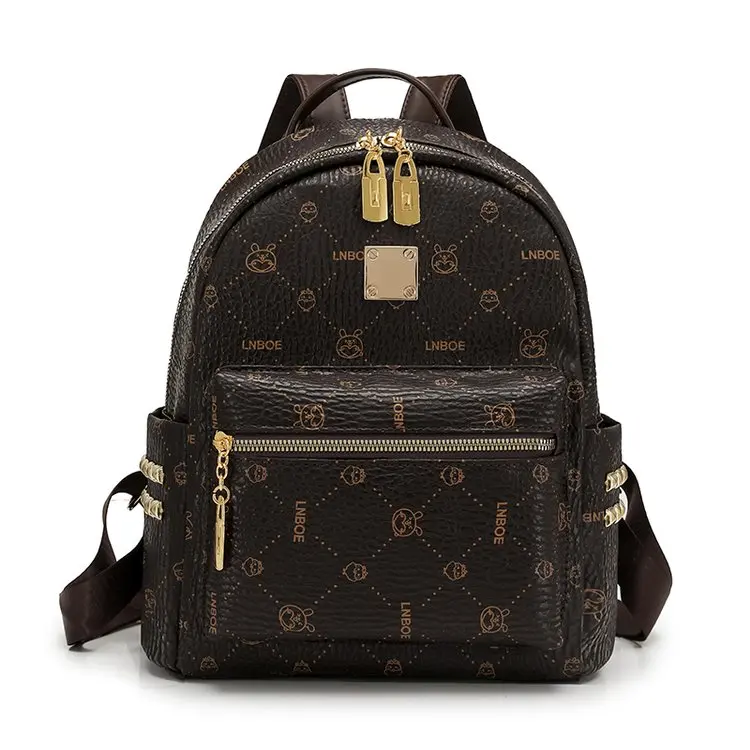 Casual Backpack - Stylish Daypack with Zipper, All-Seasons Functional Bag for Adults & Daily Use