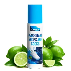 Shoe Deodorizer Spray, Foot Spray for Smelly Feet & Shoe Spray for Smelly Shoes, Natural Shoe Odor Eliminator Spray for Smelly Feet, Shoes and Work Boots - 5.5oz