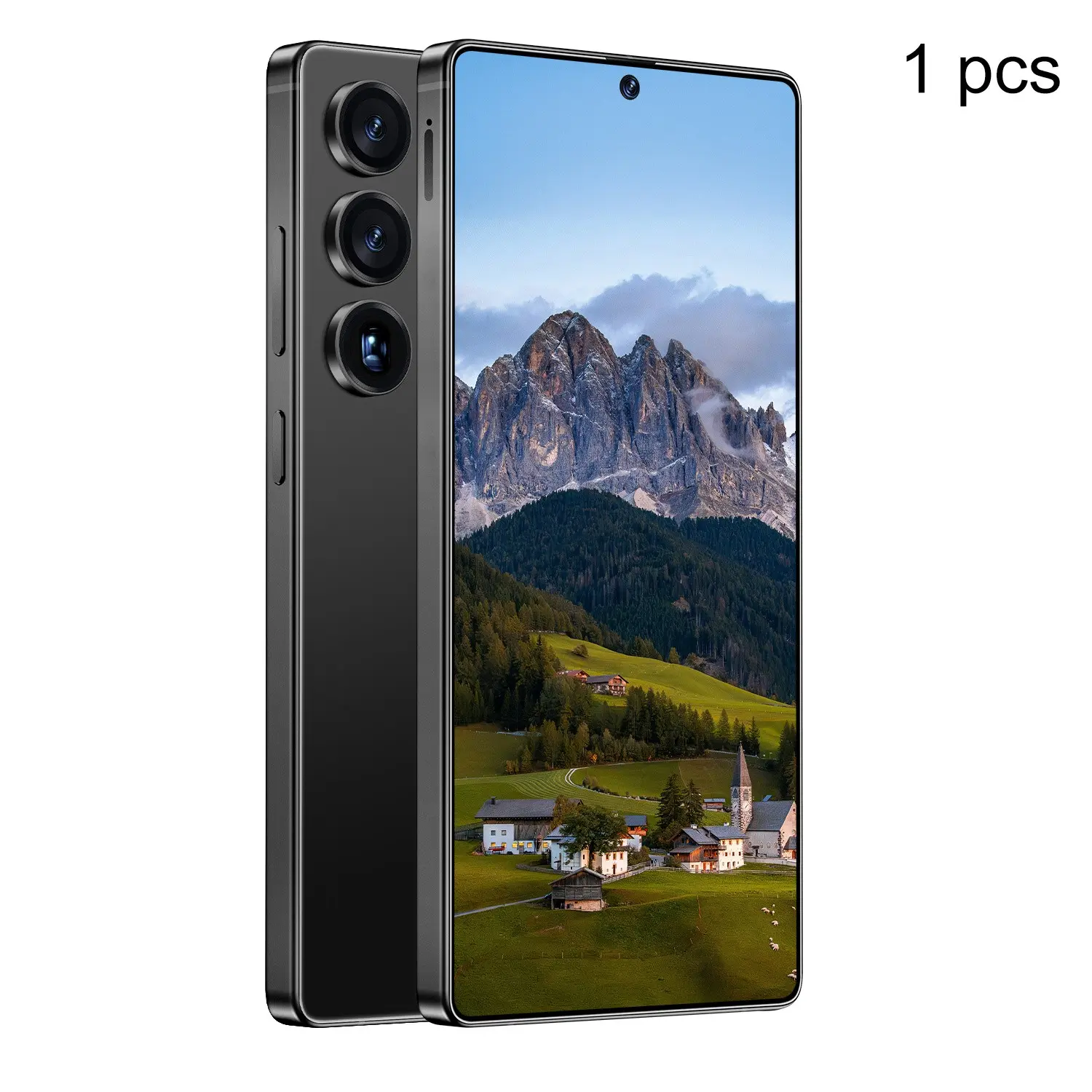 Latest Smart Android Phone, Smartphone, 6.8-Inch Screen, Touchscreen Phone, Dual Sim Slots, Octa-Core Cpu, 4g Network, 4+64GB RAM, 4000mah Battery, 8+16mp Camera