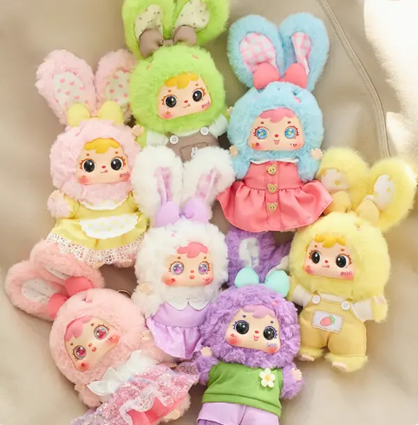 Samuel Rainbow Bunny Collectible Plush Blind Box
