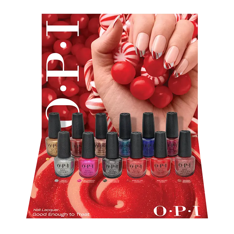 OPI Nail Lacquer Holiday 2025 - Good Enough to Treat 12 Piece Collection