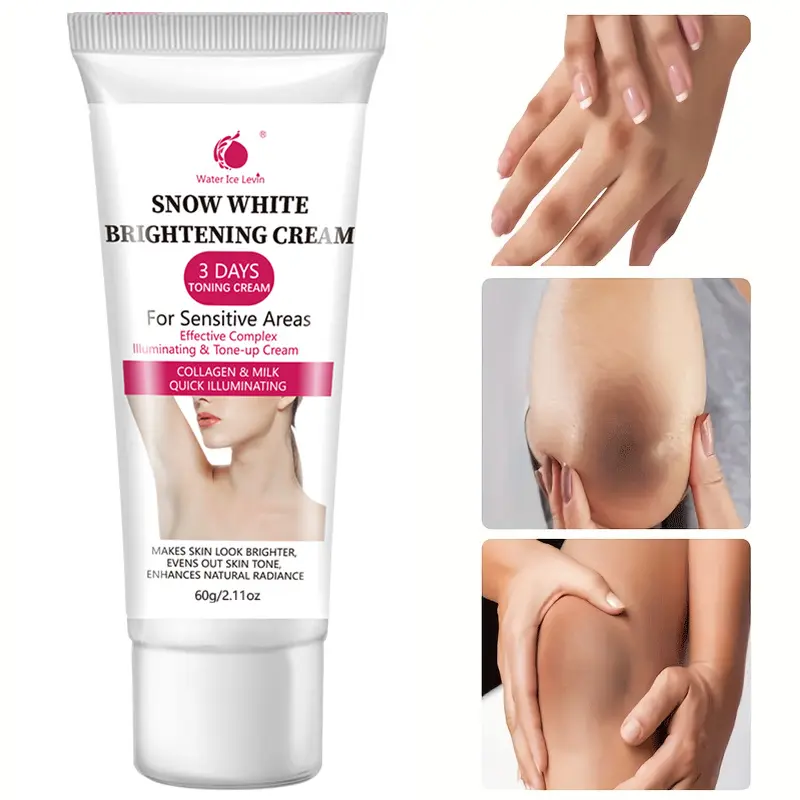Water Ice Levin Underarm Beautifying Skin Cream Moisturizer Sensitive Body Care Moisturizing Lotion - Brightens and moisturizes the skin on elbows, knees, joints, and private areas