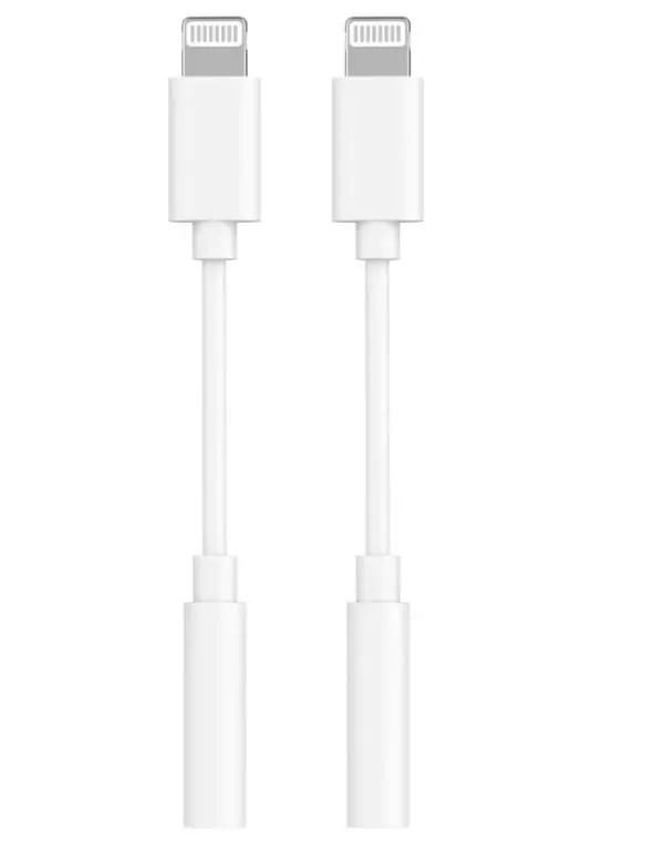 Lightning to 3.5 mm Headphone Jack Adapter, 2 Pack iPhone 3.5mm Headphone Aux Audio Converter Dongle Adapter Compatible for iPhone 14 13 12 11 Pro Max XS XR X 8 7 6