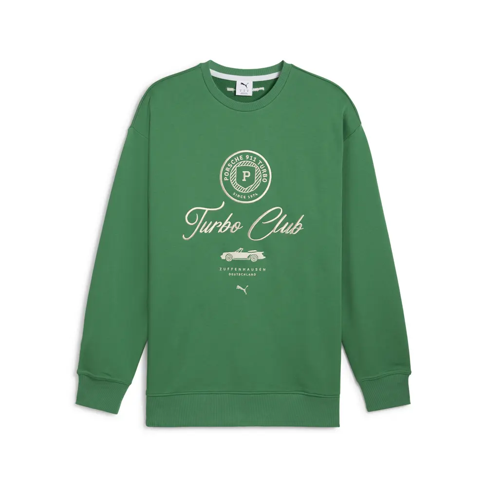 PUMA Mens Porsche Legacy Lifestyle Crew Casual - Green