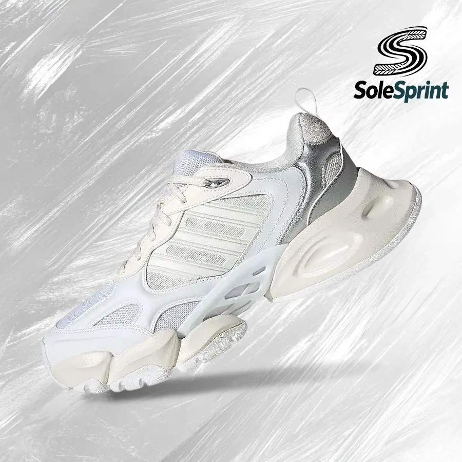 adidas XLG Runner 'White' Men's Lifestyle Running Sneakers - Vintage Spring & Summer Inspired, Shock-Absorbing Comfort, Back-to-School Ready Gym-Streetwear Casual Shoes - IH0426, Shock Absorb, Male, Us10.5, Ih0426 Model, Athletic Running Trainers, Foam, S