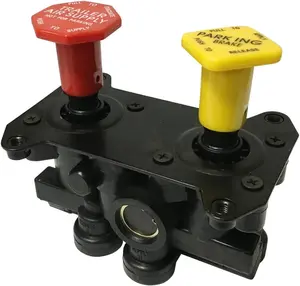 Torque MV-3 Dash Valve With 3/8" Push-To-Connect Ports, 1/4" Threaded Mounting Holes Replaces Bendix 800259