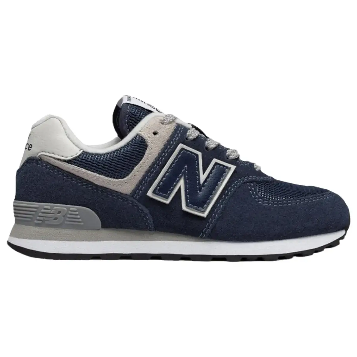 New Balance 574 Navy Youth Fashion Shoes New