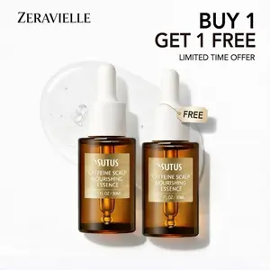 [BUY 1 GET 1 FREE]Caffeine Hair Growth Oil Massage Cream with Ginseng & Ginger for Men Women Prevents Loss Repairs Follicles Promotes Fast Regrowth Strengthens Roots Buy 1 Get 1 Free