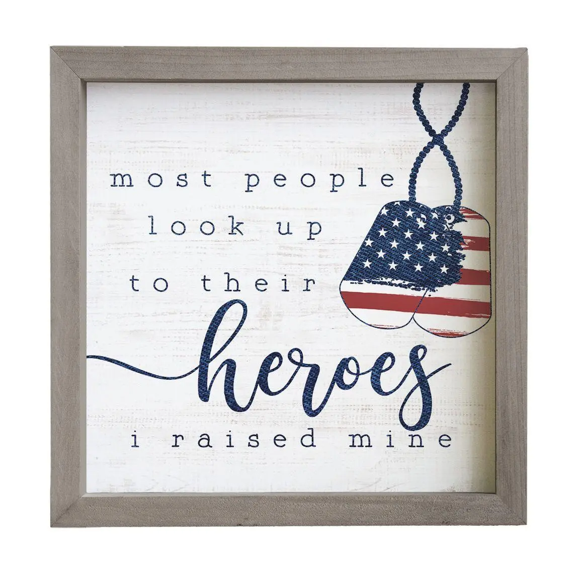 Sincere Surroundings 10" Raised My Hero RusticFrame Sincere Surroundings 10" Raised My Hero RusticFrame