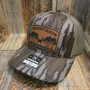 Freezer Queens Deer Hunting Hat - Camouflage Design with Patch & Richardson Branding