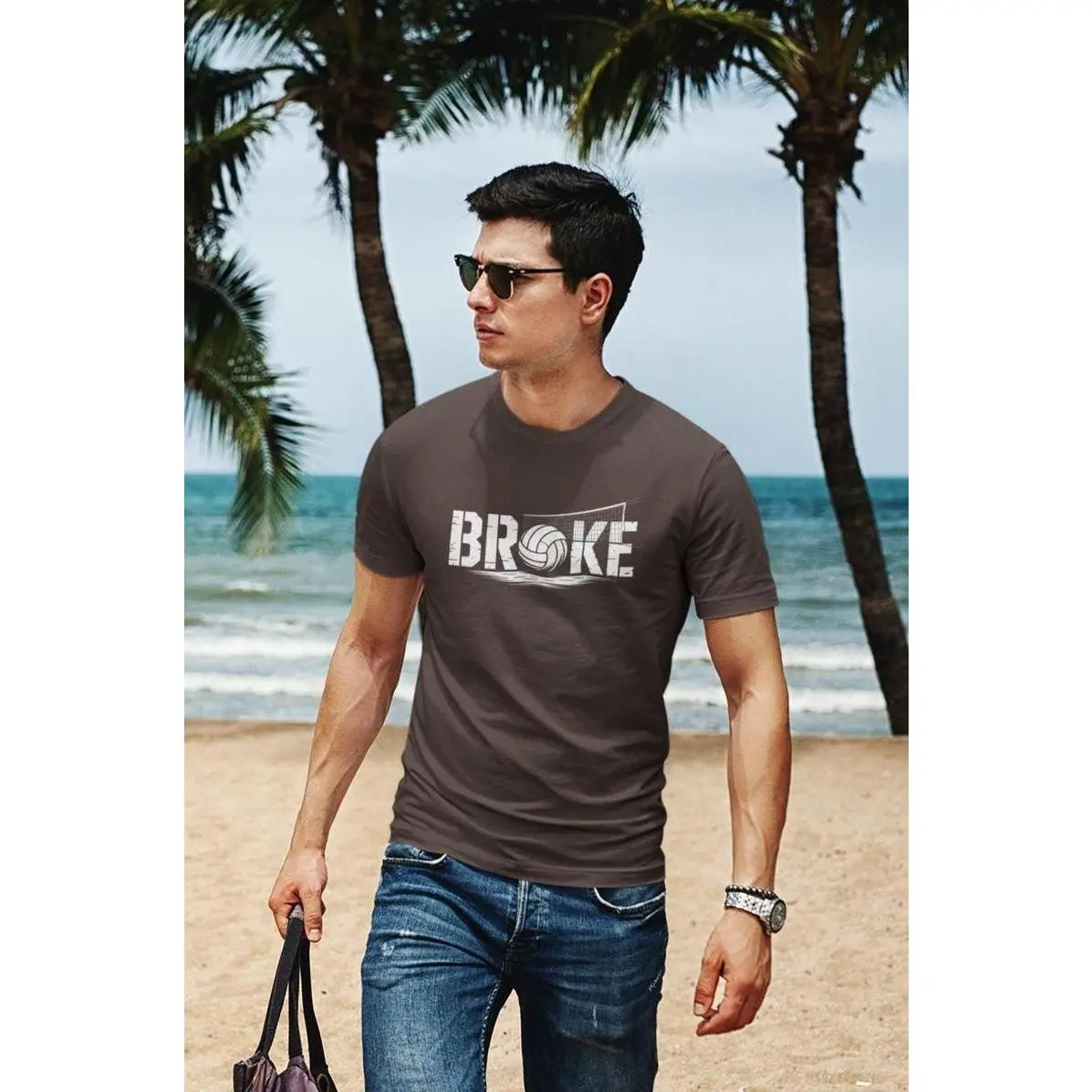 Sports T-Shirt, Volleyball Tee, Athletic Apparel, Workout Clothes, Summer Fashion Gift