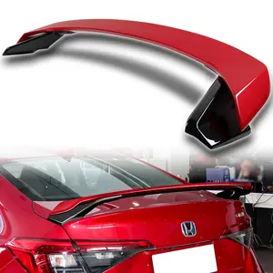 ABS Rear Trunk Lid Spoiler Wing HP-Style For 2022 - 2025 Honda Civic Sedan Only ( Do Not Fit For Hatchback Models )