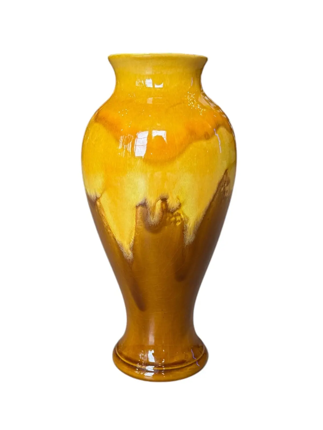 Vintage Royal Haeger Glazed Vase 4030: A Study in Mid-Century Harmony