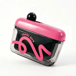 Pop Floss Dispenser - Refillable Portable Floss Case, Hygienic Travel Holder for Purse, Pocket & Car