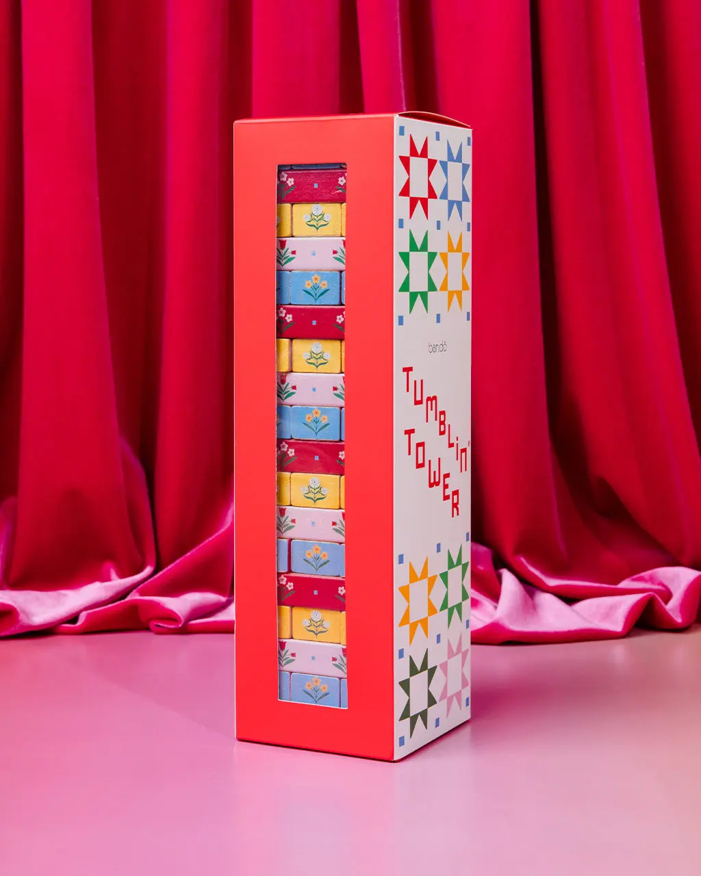Tumblin' Tower Game - Quilted Blocks