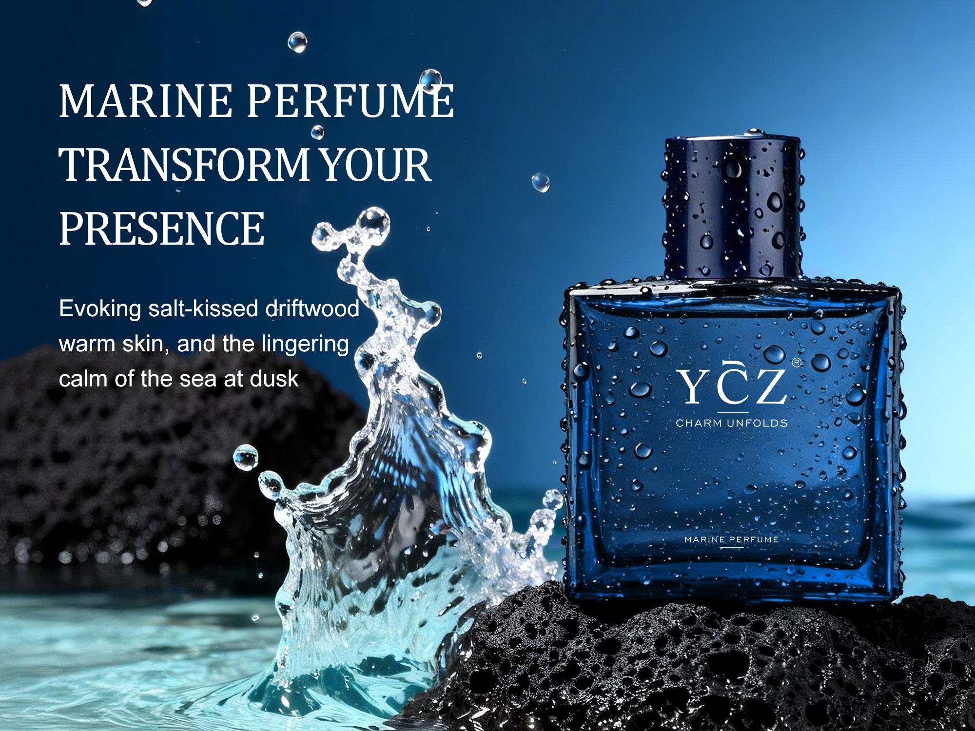 YCZ Midnight Marine Eau De Parfum 50ml Unisex | Aromatic Aquatic Ocean Fresh Woody Perfume with Bergamot Coconut Amber | Long Lasting Luxury Arabian Fragrance for Men Women | Premium Gift YCZ Midnight Marine Eau De Parfum 50ml Unisex | Aromatic Aquatic Ocean Fresh Woody Perfume with Bergamot Coconut Amber | Long Lasting Luxury Arabian Fragrance for Men Women | Premium Gift