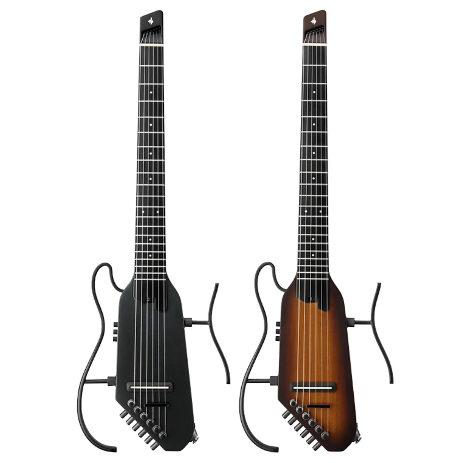 Donner HUSH C Headless Classical Guitar Kit - Silent, Compact, Natural Nylon Tone, Headphone Silence for Music Practice, Nylon String Travel Guitar Donner HUSH C Headless Classical Guitar Kit - Silent, Compact, Natural Nylon Tone, Headphone Silence for Music Practice, Nylon String Travel Guitar