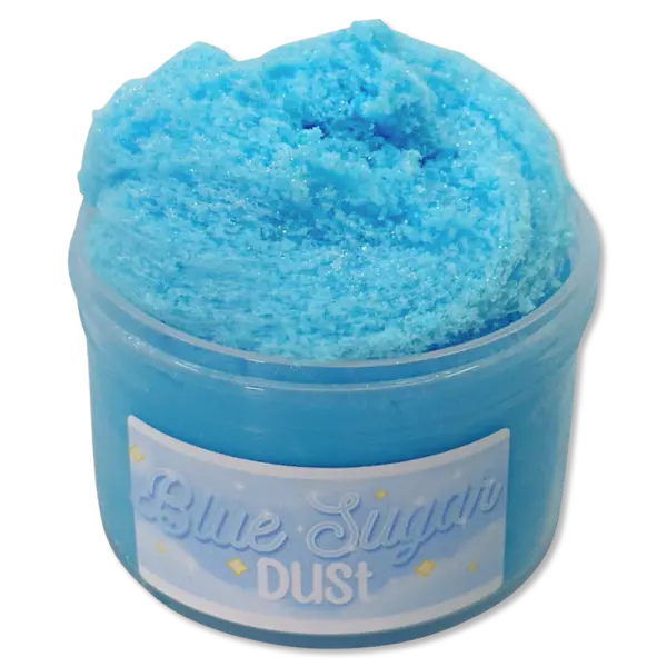 Slime Blue Sugar Dust! Drizzly Cloud Slime!