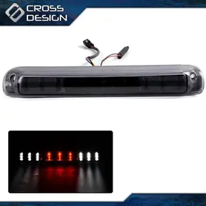 CROSSDESIGN LED 3RD Third Tail Brake Cargo Light Lamp Fit For 1999-2007 Silverado/GMC Sierra